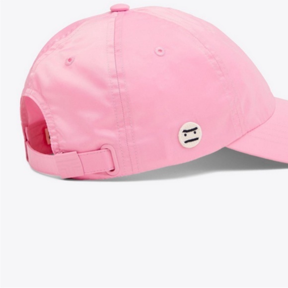 Tory Sport Accessories - Tory Burch Sport Satin Performance Grumps Tennis Cap Pink
